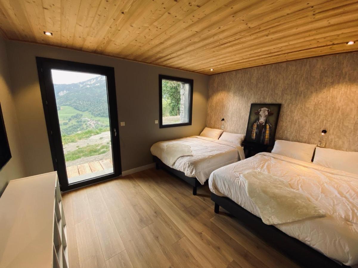Chalet Confidentiel Valmorel - Chalet De Haut De Gamme 4 Etoiles 12 Personnes Doucy Exteriér fotografie